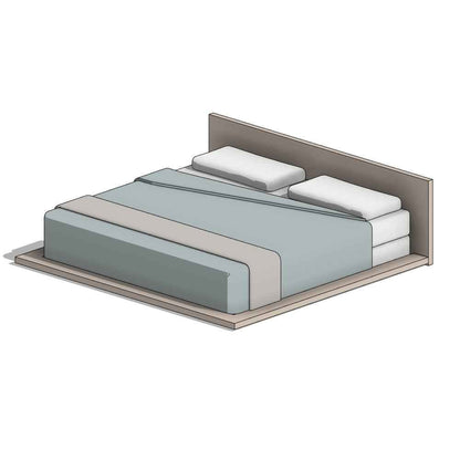 BIMcraftHQ - Furniture - Adjustable Bed